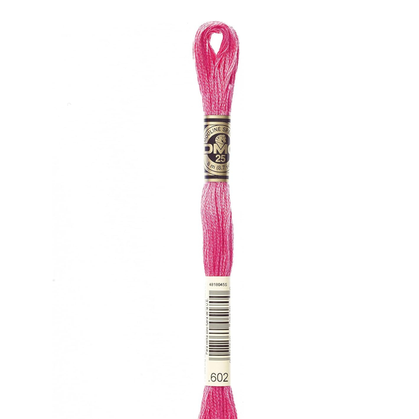 602 Pink Verbena - DMC Six Strand Embroidery Floss