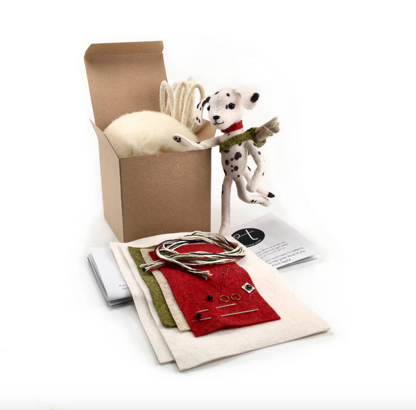 Felt Stitching Kit - Dahlia Dalmatian