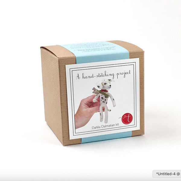 Felt Stitching Kit - Dahlia Dalmatian