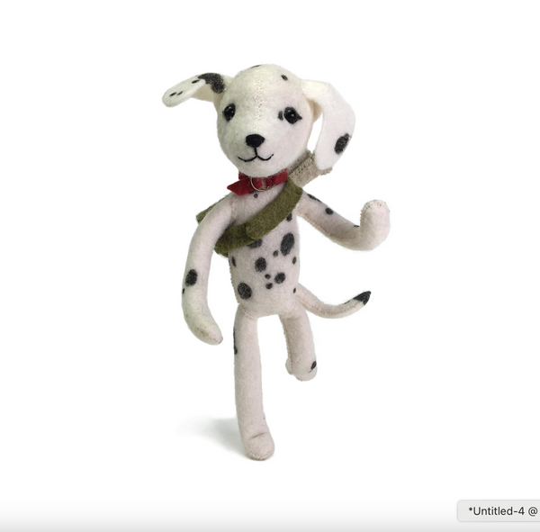 Felt Stitching Kit - Dahlia Dalmatian