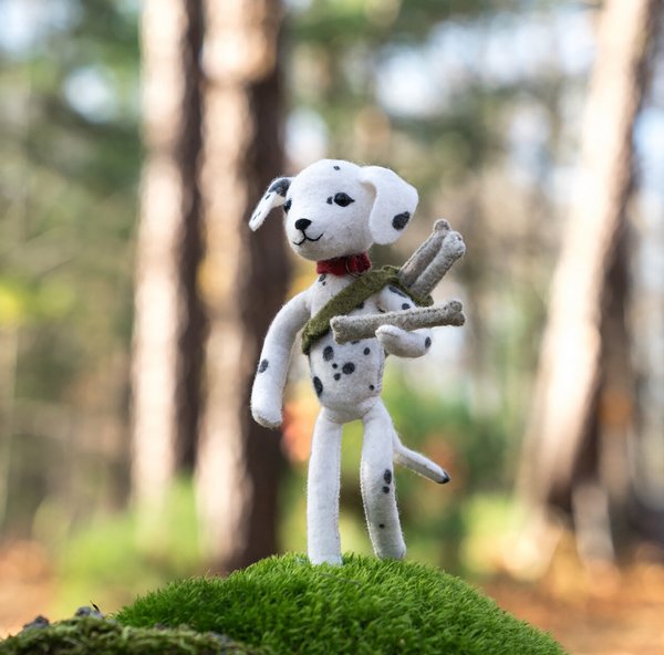 Felt Stitching Kit - Dahlia Dalmatian