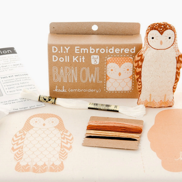 Embroidered Animal Softie - Starter Kit