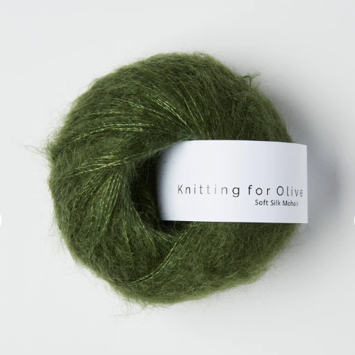 Knitting for Olive Soft Silk Mohair