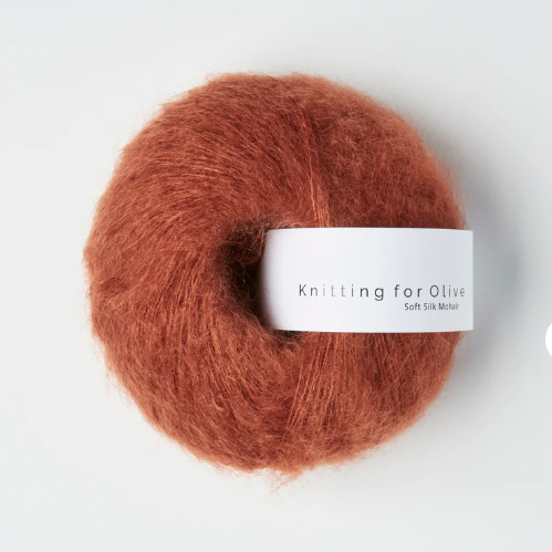 Knitting for Olive Soft Silk Mohair