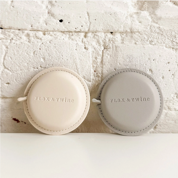 Flax & Twine Embossed Measuring Tape