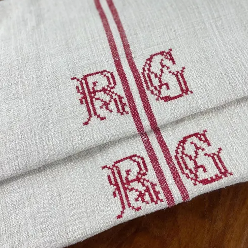 Class: Redwork Embroidery Monograms + Basics (9/27)