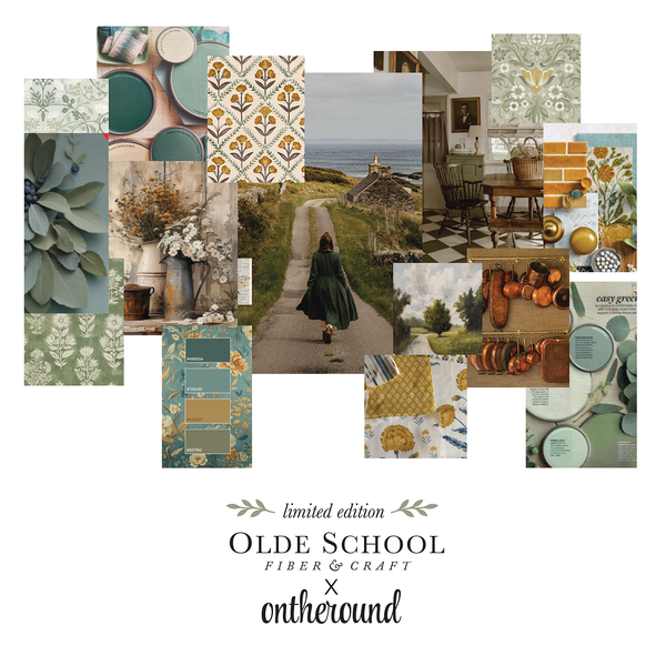 Olde School x Nimble Sock: Tidewater Pines