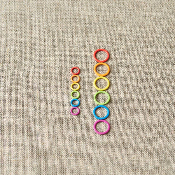 Colorful Ring Stitch Markers - Original