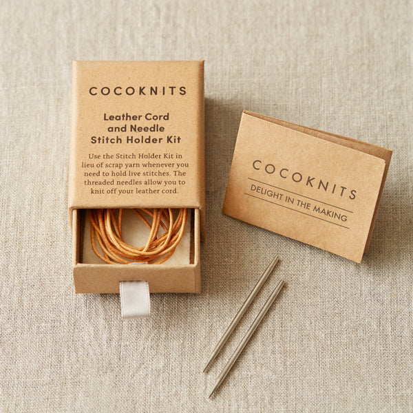 Leather Cord and Needle Stitch Holder Kit