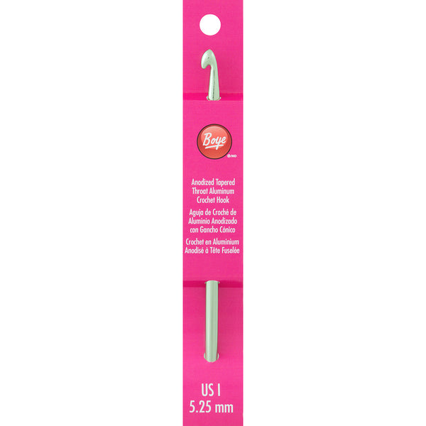 Boye Aluminum Crochet Hook 6"