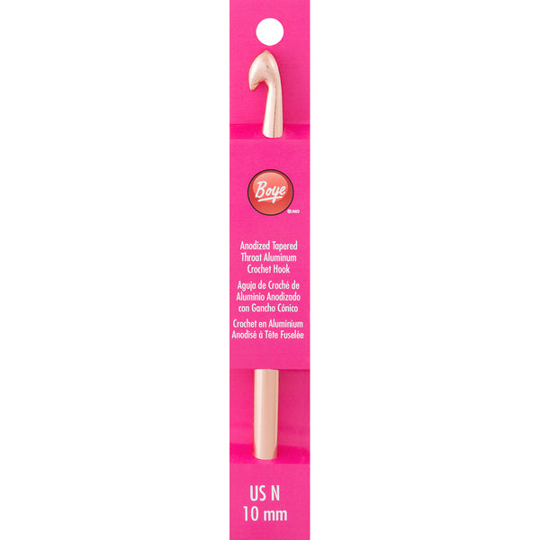 Boye Aluminum Crochet Hook 6"