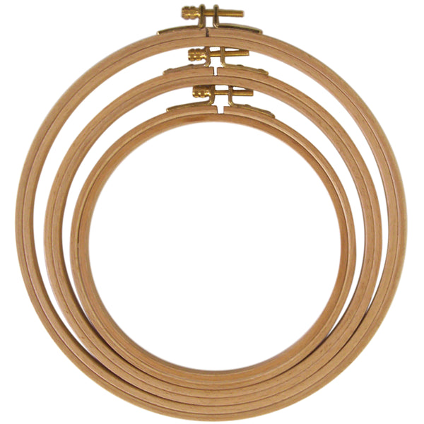 Frank A. Edmunds Beechwood Embroidery Hoop