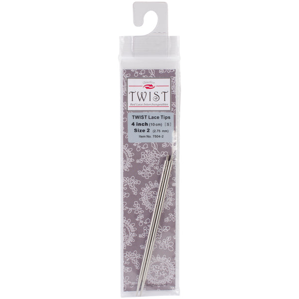 ChiaoGoo TWIST Red Lace Interchangeable Tips 4"