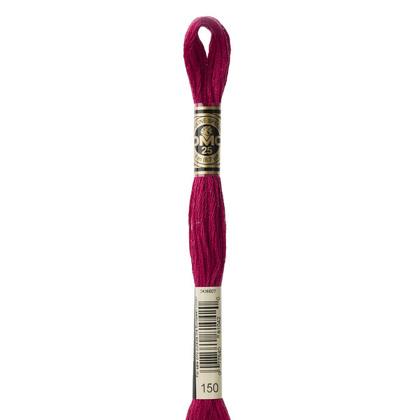 150 Raspberry  - DMC Six Strand Embroidery Floss