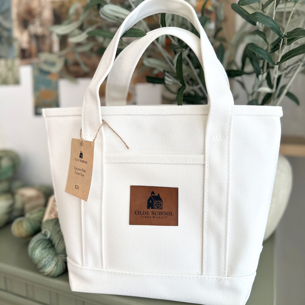 Olde School Signature Mini Pocket Tote