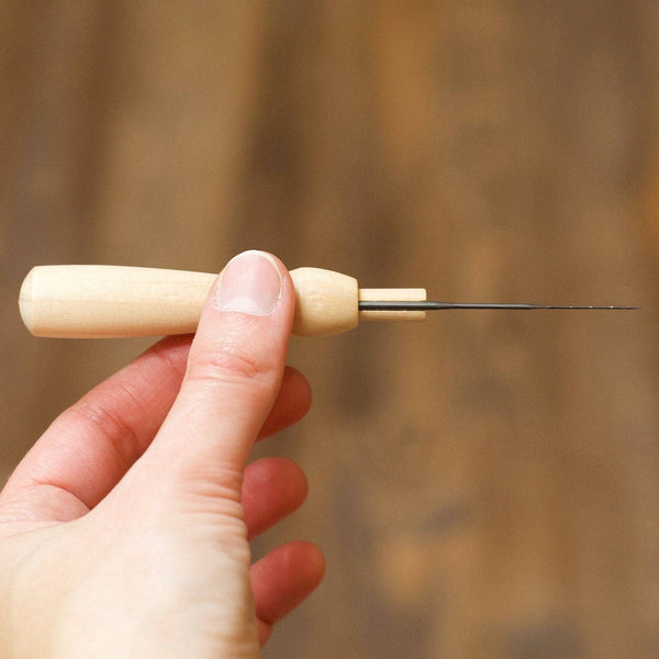 Wooden Handle for Single Felting Needle