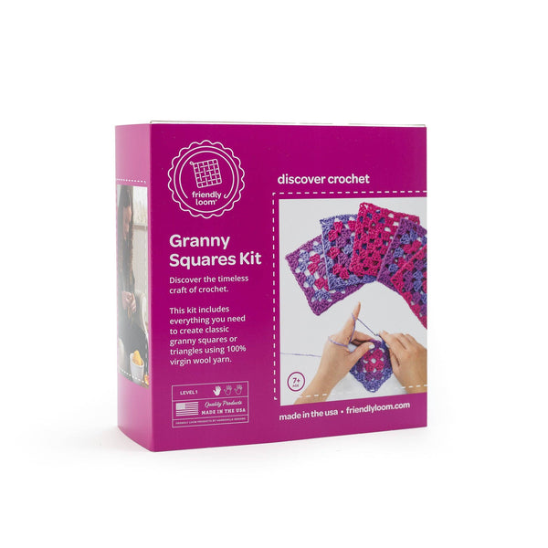 Explore Crochet: Granny Square Kit