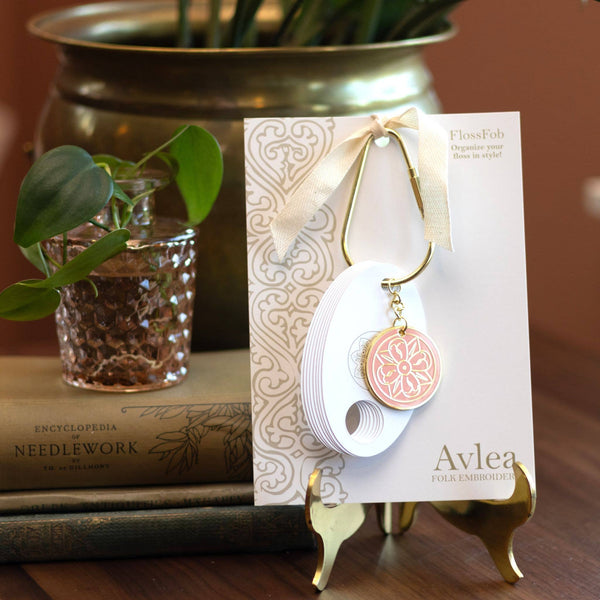 FlossFob Floss Organizer - Avlea Flower