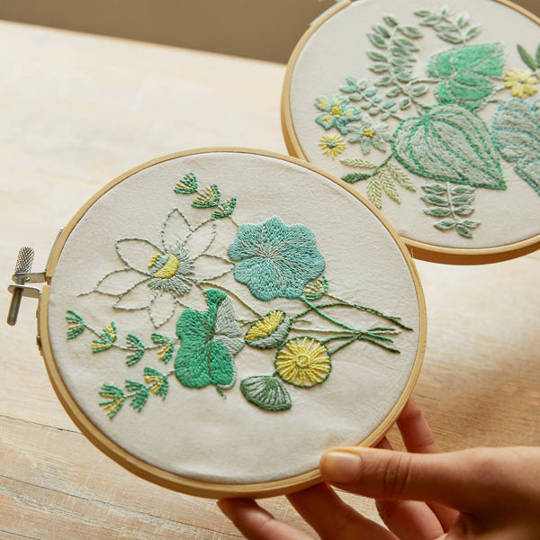 Water Garden Embroidery Kit