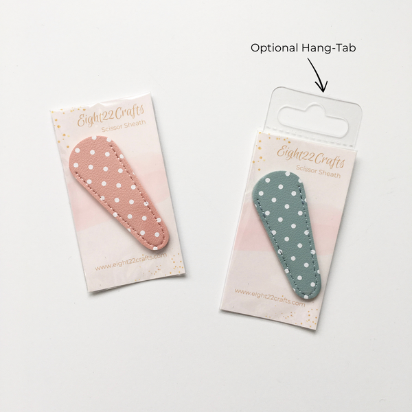 Scissor Sheath with Polka Dots