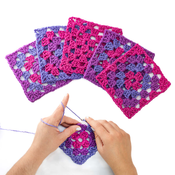 Explore Crochet: Granny Square Kit