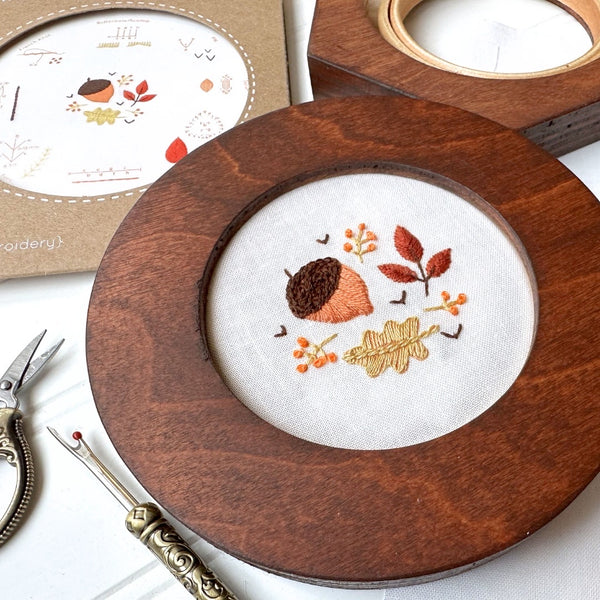 Autumn - Embroidery Stitch Sampler