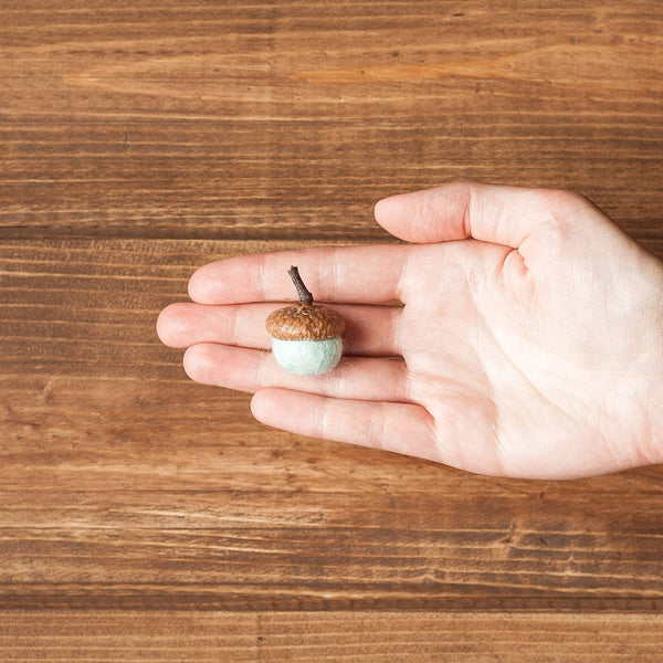 Felted Acorn Kit (Wet Felting for Beginners)