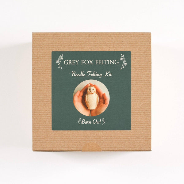 Barn Owl Needle Felting Kit (Intermediate)