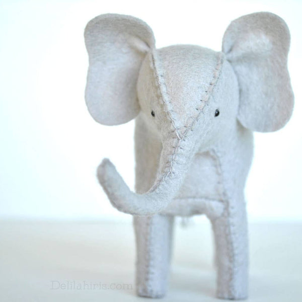 Elephant Felt Stitching Kit