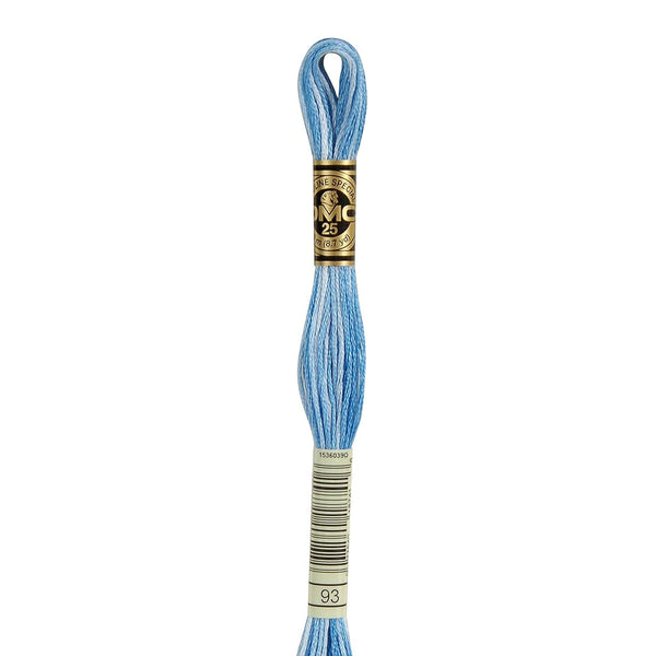 93 Cornflower Ombre  - DMC Six Strand Embroidery Floss