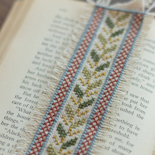 Folk Art Bookmark Trio Cross Stitch Kit