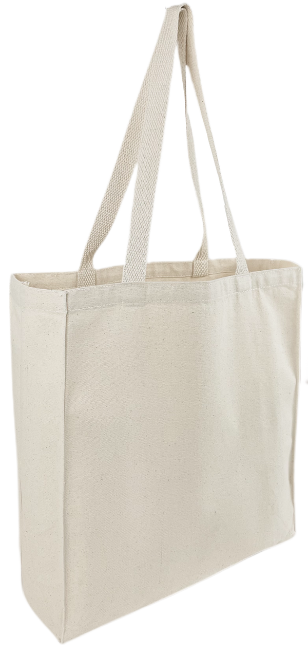 Natural Canvas Blank Tote Bag