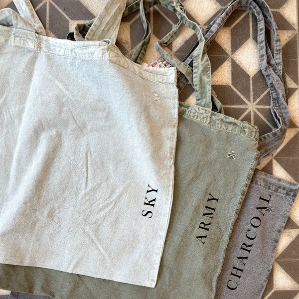 Olde School Block Cross Stitch Tote Kit