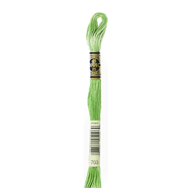 703 Spring Green  - DMC Six Strand Embroidery Floss