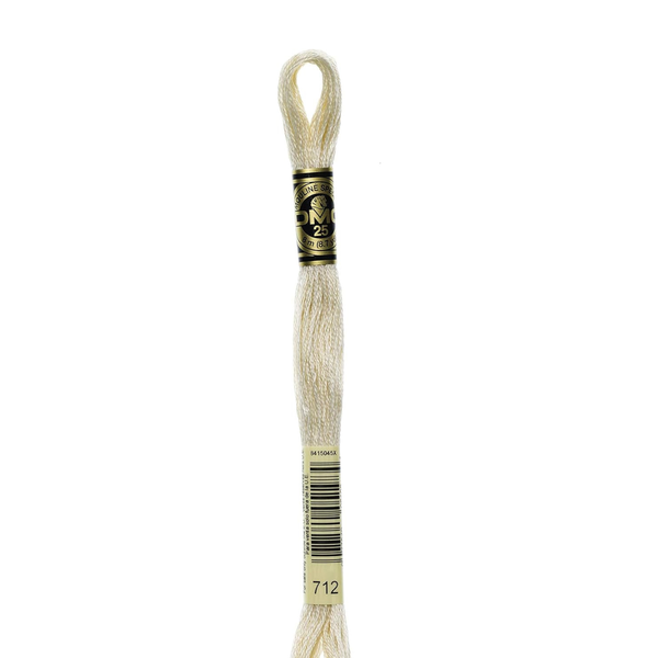712 Cream  - DMC Six Strand Embroidery Floss