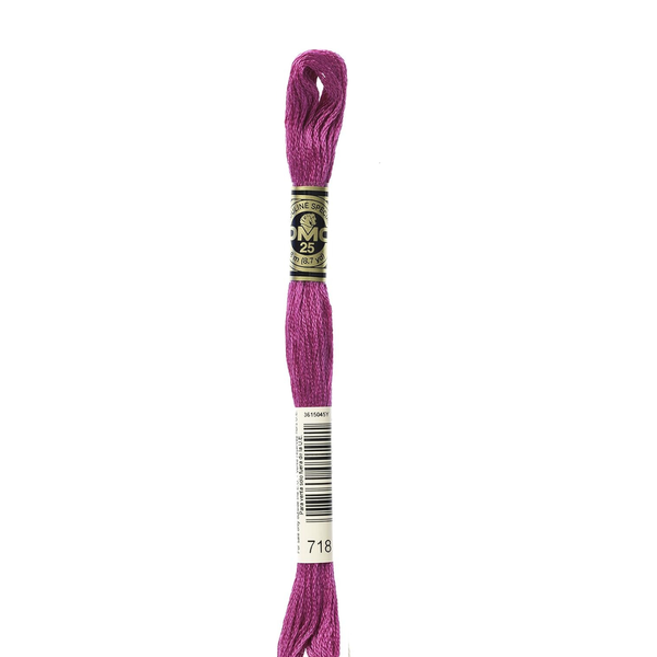 718 Rose Magenta  - DMC Six Strand Embroidery Floss