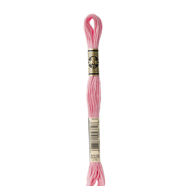 3326 Wild Rose  - DMC Six Strand Embroidery Floss