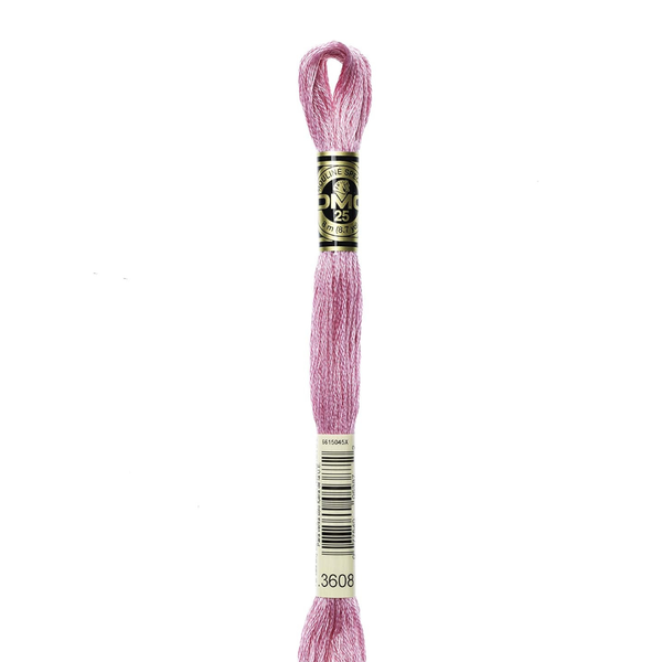 3608 Foxglove  - DMC Six Strand Embroidery Floss