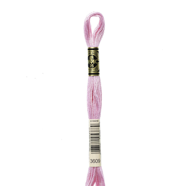 3609 Lotus Blossom  - DMC Six Strand Embroidery Floss