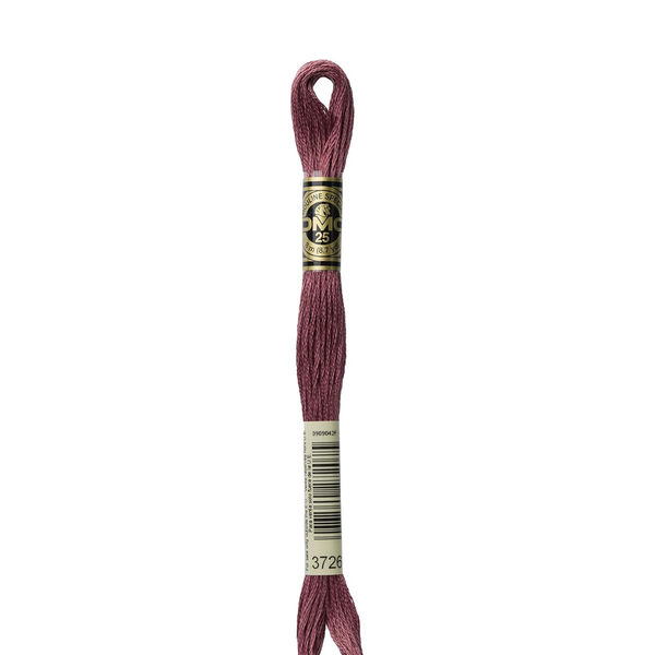 3726 Dark Antique Mauve  - DMC Six Strand Embroidery Floss