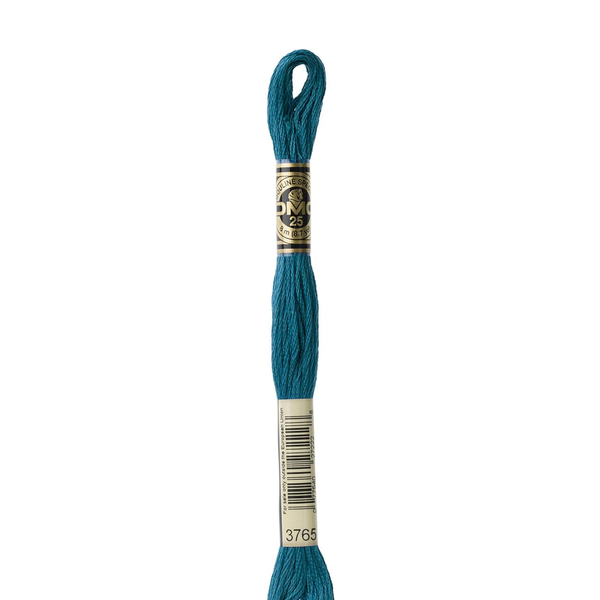 3765 Blue Teal  - DMC Six Strand Embroidery Floss