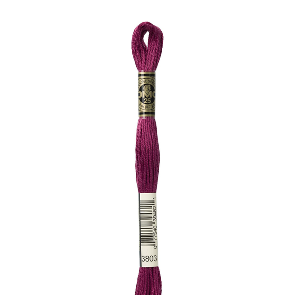 3803 Bordeaux  - DMC Six Strand Embroidery Floss