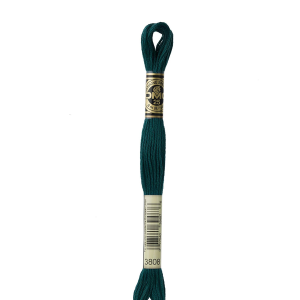 3808 Mallard - DMC Six Strand Embroidery Floss