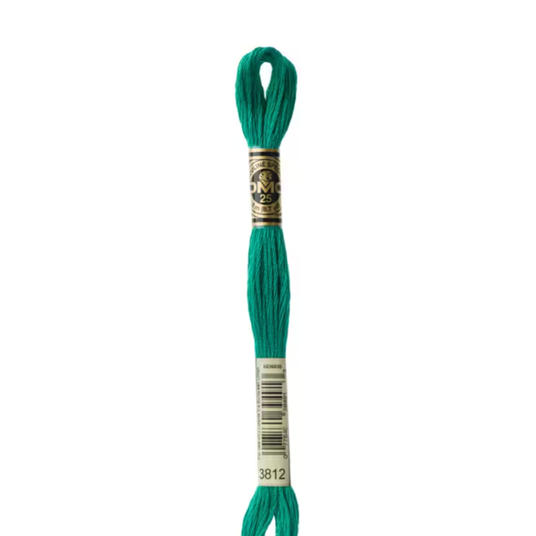 3812 Viridian  - DMC Six Strand Embroidery Floss