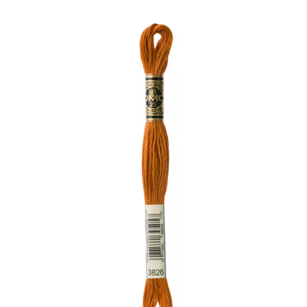 3826 Fox  - DMC Six Strand Embroidery Floss