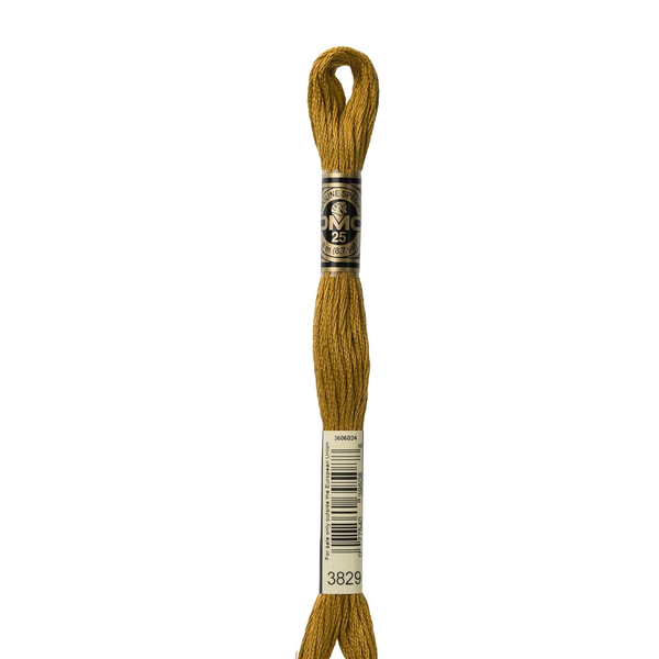 3829 Ochre Earth  - DMC Six Strand Embroidery Floss