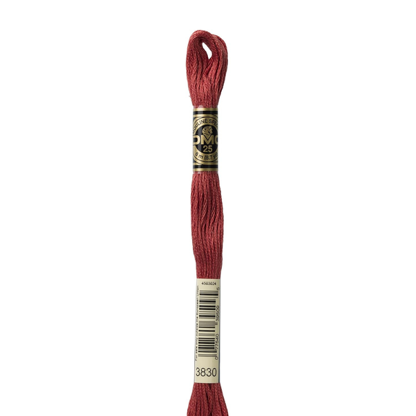 3830 Deep Blush  - DMC Six Strand Embroidery Floss
