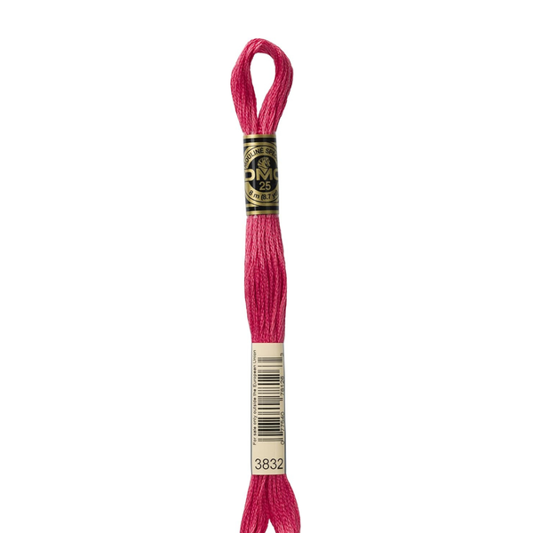 3832 Strawberry - DMC Six Strand Embroidery Floss