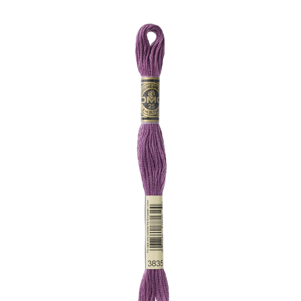 3835 Purple Violet - DMC Six Strand Embroidery Floss
