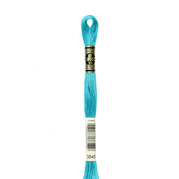 3845 Turquoise - DMC Six Strand Embroidery Floss